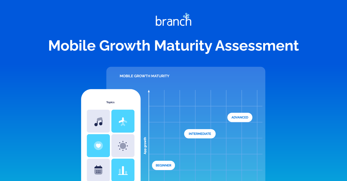 Looking to elevate your mobile app's growth strategy? Our assessment tool provides insights into your current mobile growth maturity level and offers tailored recommendations to help you achieve your app growth goals. Take the assessment: branch.io/tools/mobile-g…
