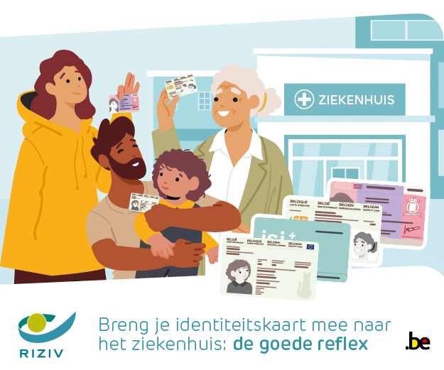 🏥 Een ziekenhuisopname? Een spoedgeval? Een doktersafspraak? Denk eraan je identiteitskaart en die van je kinderen mee te nemen naar het ziekenhuis. Dit heeft tal van voordelen! Meer over deze campagne? ➡️ ow.ly/aPc750QWEnc