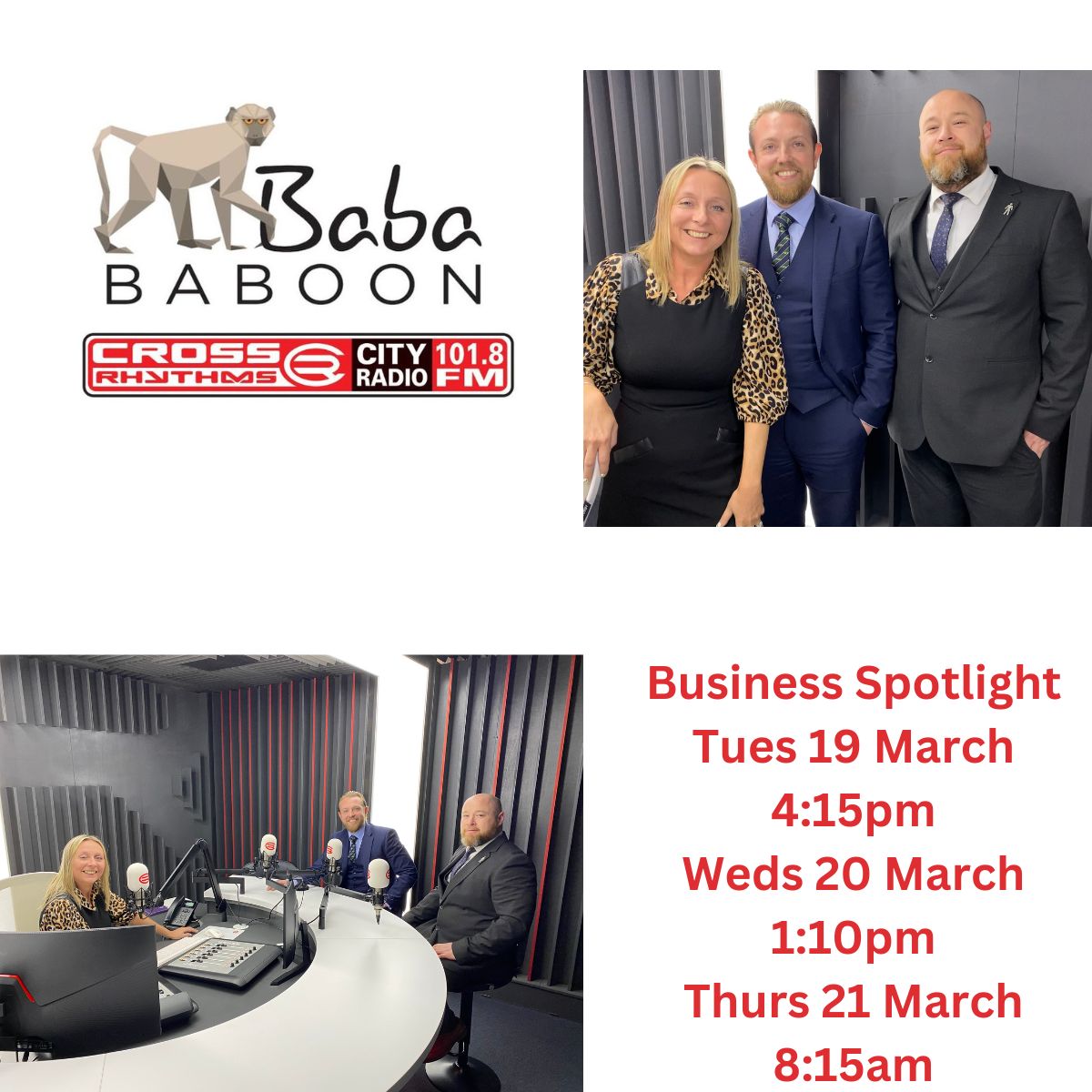 Business Spotlight this week welcomes Critchlow Estate Agents 🏡 @SonyaWakefield chats to Martin & Lee about the property market plus their new ONLINE auction service 📻 #BabaTastic #business #radio #property
