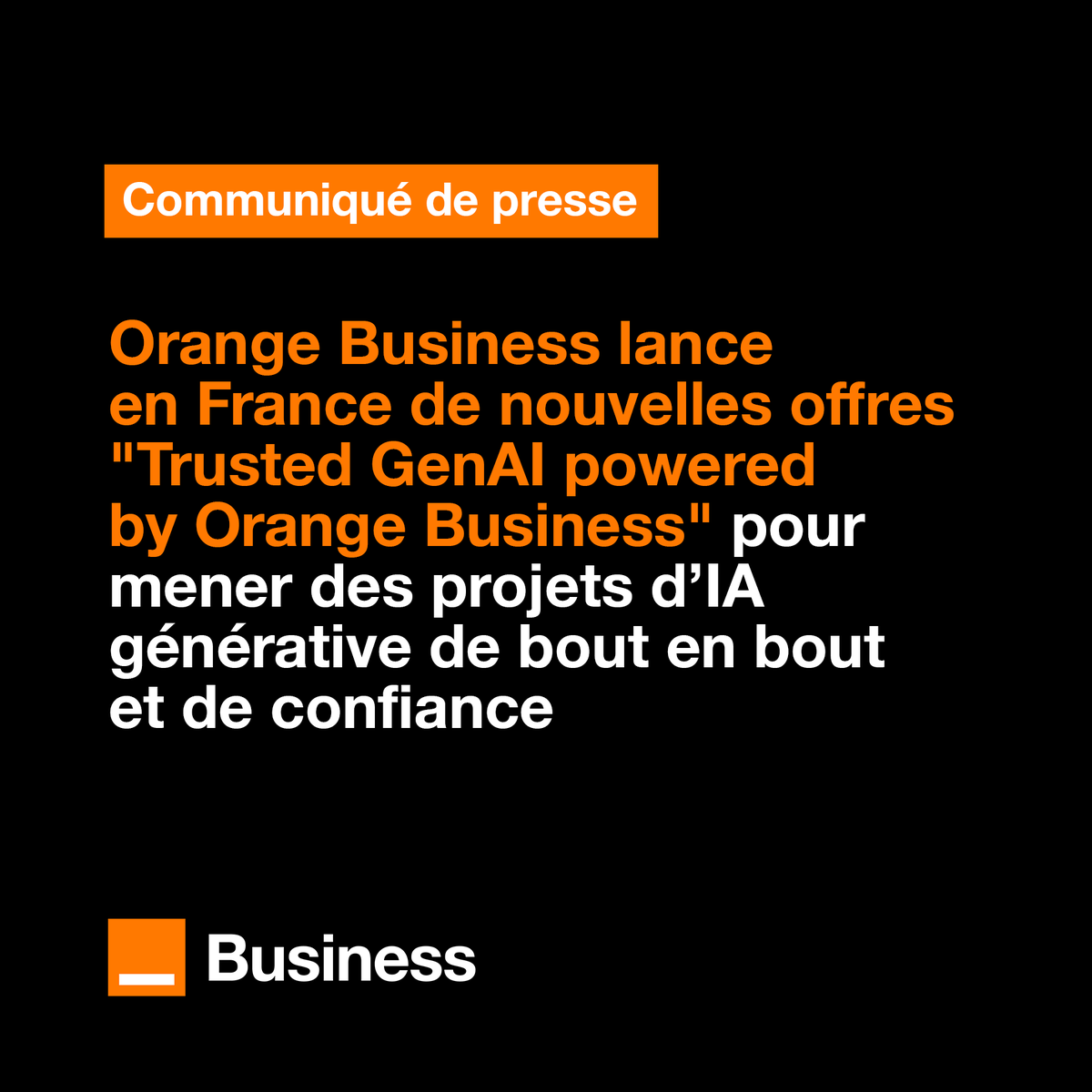 Orange Business tweet media