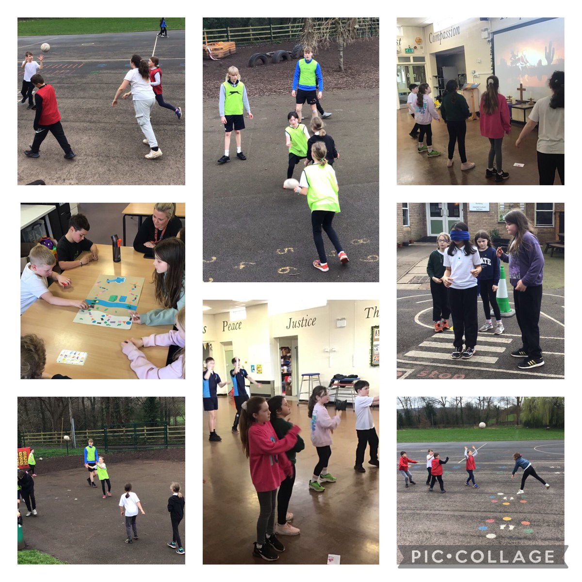 Diolch yn fawr to the Year 10s from @LearnWithMCS who ran a Health and Wellbeing workshop for Dosbarth 5 this morning. The pupils had a great time and learnt lots about being healthy both physically and mentally. @EAS_Equity