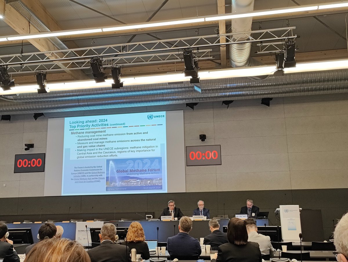📢 <a href="/CECweb/">Commission for Environmental Cooperation</a> is at <a href="/GlobalMethane/">GMI</a> Forum in #Geneva 🇨🇭🌎

This event brings together global thought and industry leaders to promote replicable #MethaneMitigation successes &amp; mobilize action to achieve ambitious #MethaneEmission reductions.

Learn more:
👉bit.ly/3IH8O9O
