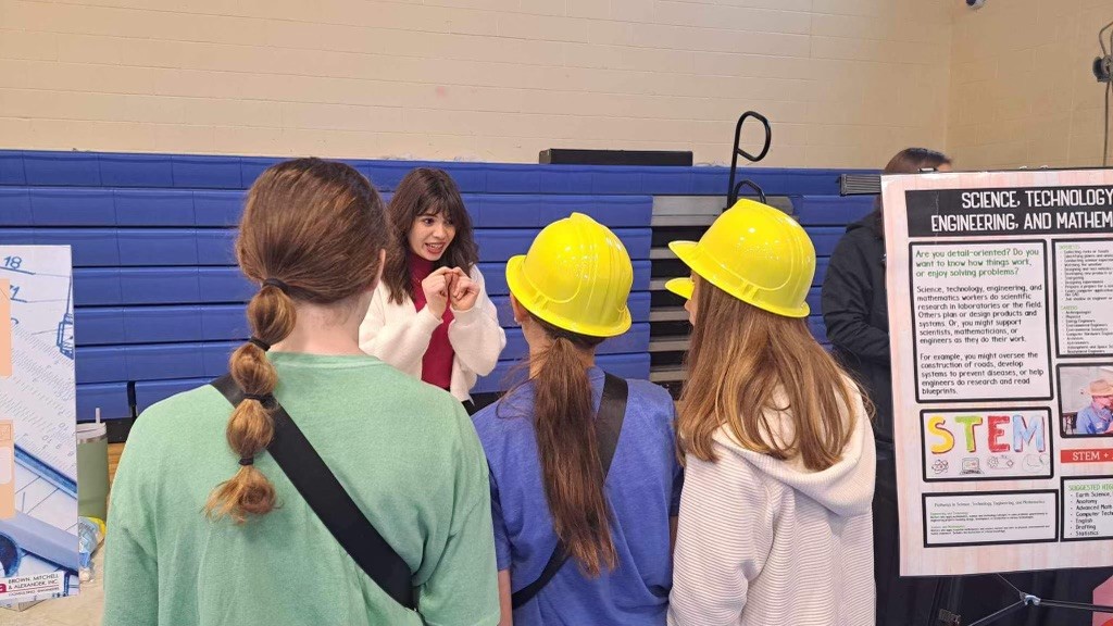bma_engineers's tweet photo. A huge thank you to Pass Christian Middle School for inviting BMA to be a part of your recent Career Fair! Kristen Rorabaugh enjoyed talking with the students about the wonders of civil engineering and it was a pleasure sharing insights and experiences with the students. https://t.co/pv94NjLgDT