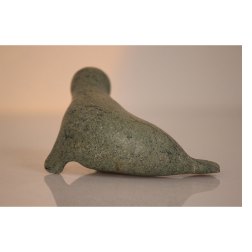 Cute Seal by Alice Uitak from Naujaat at:  ukpikart.ca/product/seal-b… 

#buyoriginalart, #art #Inuit, #arctic, #carving,  #gallery,  #Seal, #NovaScotia , #giftideas, #Polar,#NorthEndHalifax, #DiscoverHalifax,#halifaxns,#CapeDorset, #Stone,