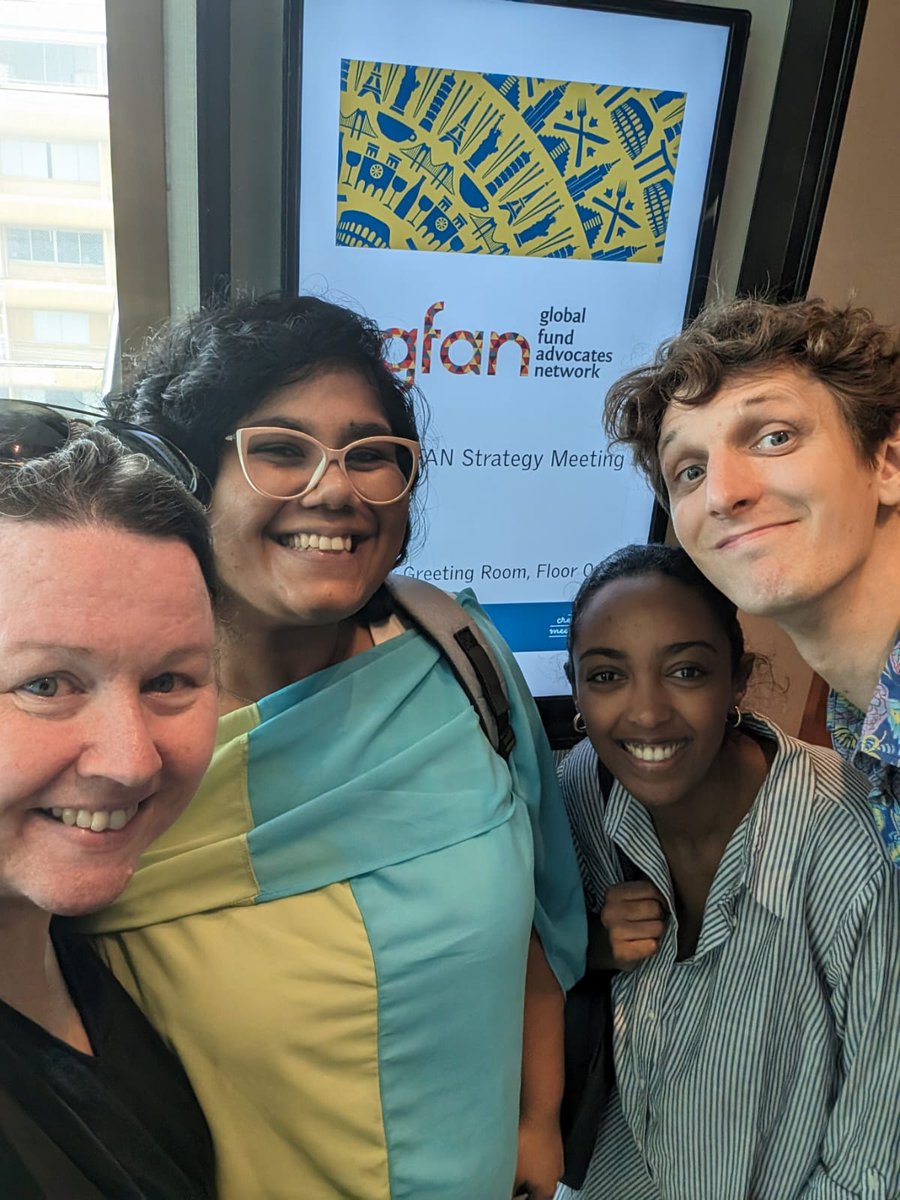 Rendezvous with our partners in crime, the New Venture Fund for Global Fund Advocacy Grantees in Bangkok, Thailand! Happy faces all around ahead of the #GFAN2024 Annual Strategy Meeting!!