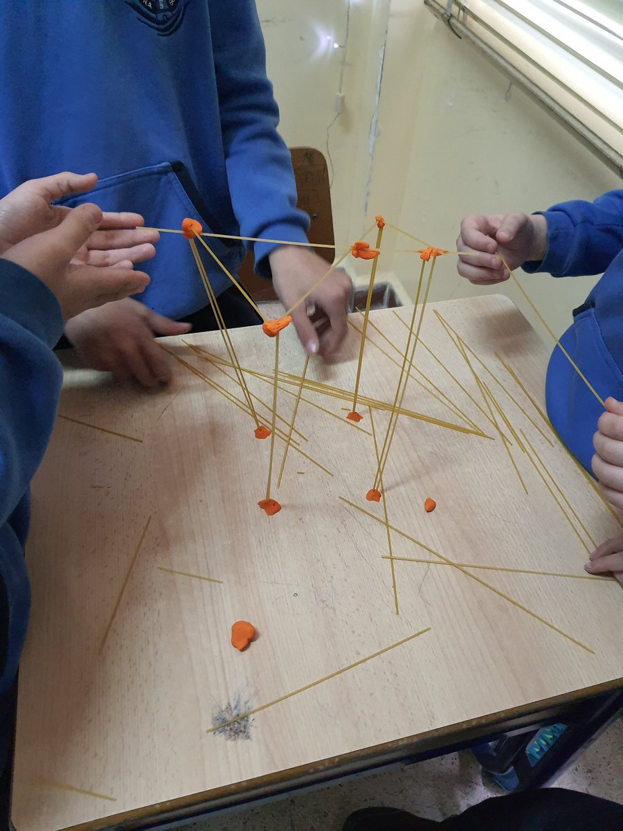 Grade 5 learners built their own freestanding structures using spaghetti and dough. They then tested their stability by placing objects on. #engineeringdesign
<a href="/MakAishaSchool/">MakAishaSchool</a> <a href="/NElakhdar/">Nour elakhdar</a>