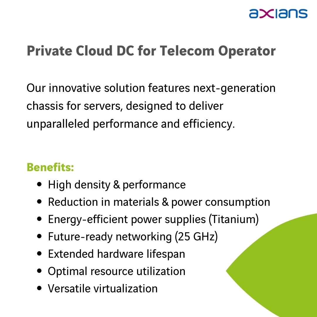 AxiansGlobal's tweet photo. Ready to transform your fixed networks sustainably?

Discover how Axians innovates to help you take substantial steps towards a more sustainable future.

Click here: https://t.co/MEg3Zn6rw3 

#TheBestOfICT #fixednetworks #ftth #innovation #sustainability #Telecom #Infrastructures https://t.co/fGtKpdI7YU