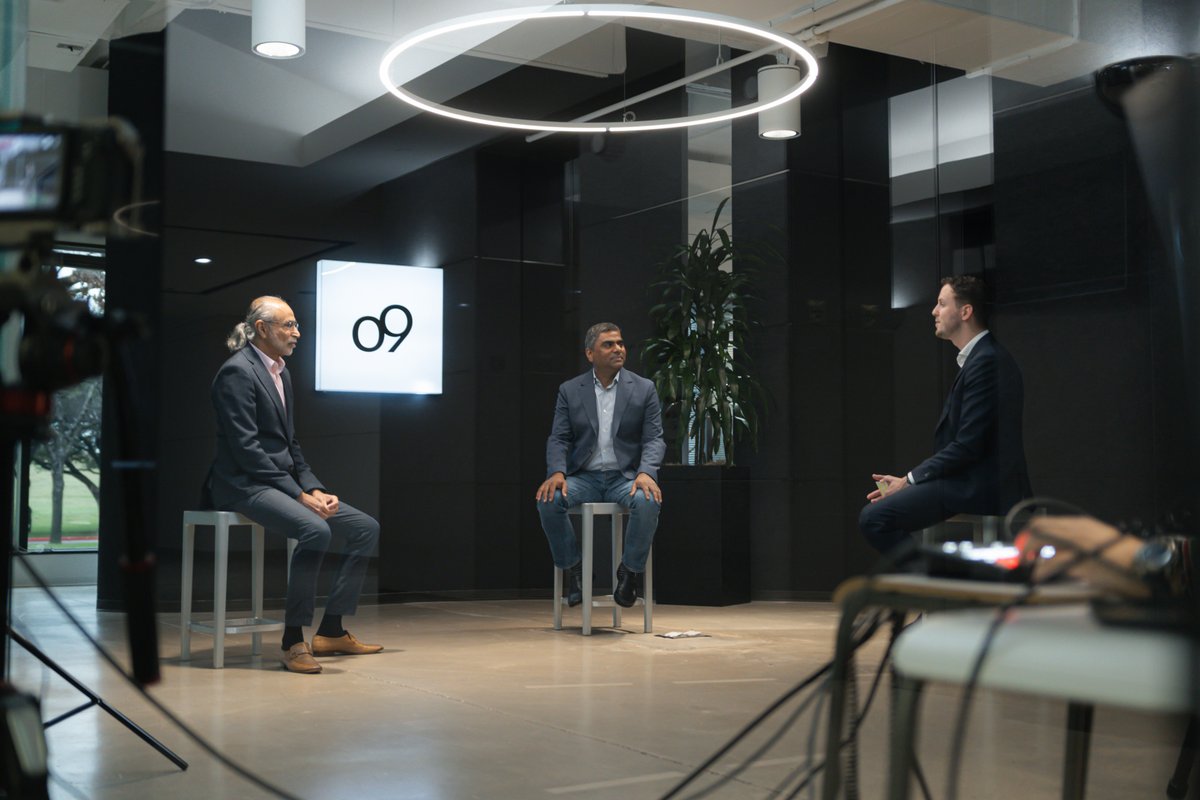 o9solutions's tweet photo. Reflecting on a record-breaking year for o9, Co-Founders Chakri and Sanjiv share key lessons from driving digital transformations, highlighting customer success stories &amp; the impact of generative AI on the future of planning.

Join #aim10xdigital now 👉 https://t.co/zdovtTfbtt https://t.co/vfU0Rwo3jc