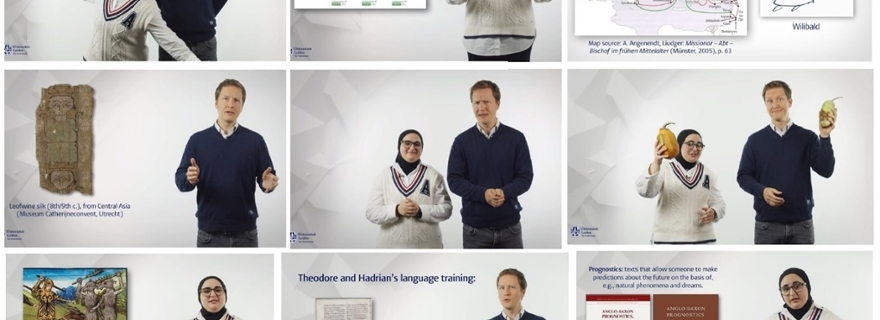 With the help of the #JEDIfund, Fatima Al Moufridji and Thijs Porck went in search of cultural contacts between early medieval England, Northern Africa, and the Middle East. Together they made four knowledge clips that can now be seen on #YouTube. universiteitleiden.nl/en/news/2024/0…