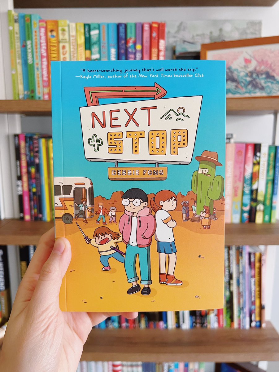 It’s here 🚌🌵✨ NEXT STOP is out today where books are sold! If you see my book out in the wild please send me a pic! 💖
