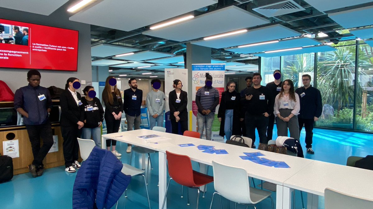 France Travail Dépt. 06 (@ftravail_06) on Twitter photo 🎉 Pour célèbrer les #2ANSCEJ, quoi de mieux qu’un #défijeunes jusqu'à 17h au <a href="/CampusSudMetier/">Campus Sud des Métiers</a> ?
15 jeunes de l’agence Nice Nord sont présents pour le job dating inversé avec 8 employeurs.
<a href="/ghislaineellena/">Ellena</a> @Ftravail_paca <a href="/CuisineMEmplois/">CuisineModeDemplois</a> <a href="/ML_NiceCoteAzur/">Mission Locale Nice Côte d'Azur</a> @capemploi06 🎉 Pour célèbrer les #2ANSCEJ, quoi de mieux qu’un #défijeunes jusqu'à 17h au <a href="/CampusSudMetier/">Campus Sud des Métiers</a> ?
15 jeunes de l’agence Nice Nord sont présents pour le job dating inversé avec 8 employeurs.
<a href="/ghislaineellena/">Ellena</a> @Ftravail_paca <a href="/CuisineMEmplois/">CuisineModeDemplois</a> <a href="/ML_NiceCoteAzur/">Mission Locale Nice Côte d'Azur</a> @capemploi06