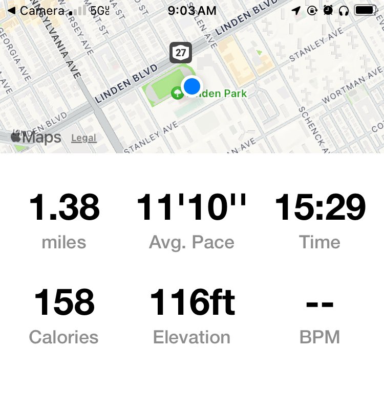 J_Frm_EastNY's tweet photo. Ran a mile this morning and it’s only the beginning #MRun #ENYFiT https://t.co/cJe35qh9sn
