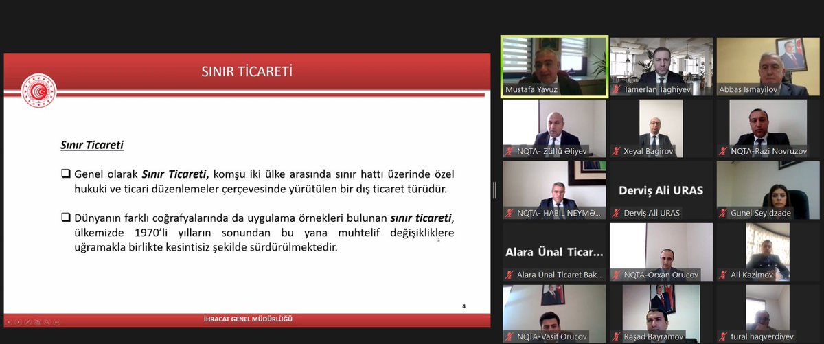 ticaritemsilci's tweet photo. TÜRKİYE VE AZERBAYCAN’IN NAHÇIVAN ÖZERK CUMHURİYETİ (NÖC) ARASINDA SINIR TİCARETİNİN GELİŞTİRİLMESİ YÖNÜNDE ÇALIŞMALAR DEVAM EDİYOR 

Azerbaycan Cumhuriyeti'nin Türkiye'deki Ticaret Temsilciliğinin girişimi ve koordinasyonuyla, Iğdır ve Kars illeri ile sınır ticaretinin https://t.co/xs8q7PScQG