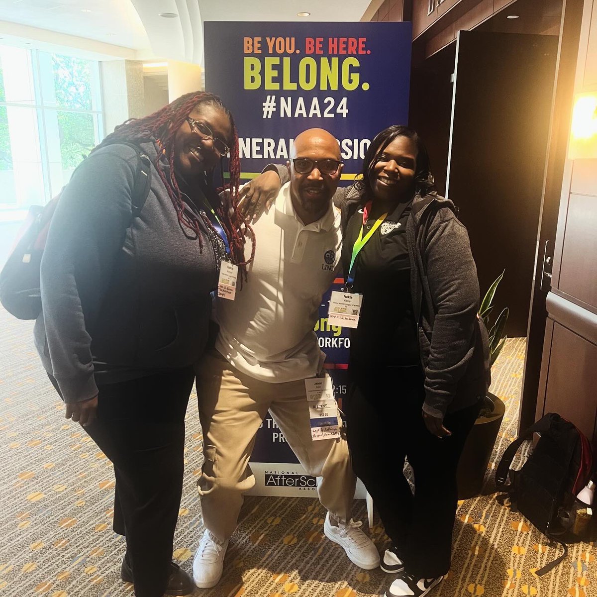 PalBuffalo's tweet photo. #Buffalopal Executive Director, Nekia Kemp and Program Director, Queen Ronnie attended the #NAA24 conference in Dallas, TX focusing on advancing youth programs. “All children need love, especially those who do not deserve it”. ~Evan Esar #NAA24 @NatAfterSchool https://t.co/xcQhNeNCox