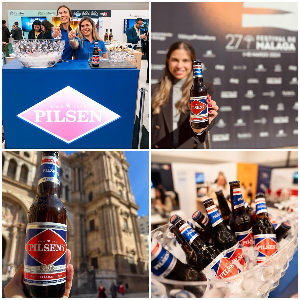 embapar_uk's tweet photo. La cerveza @pilsenpy ha iniciado su expansión hacia Europa. Este paso representa la introducción de un producto nacional en clara expansión. ¡Bienvenidos al mercado europeo! https://t.co/itckygRfpo