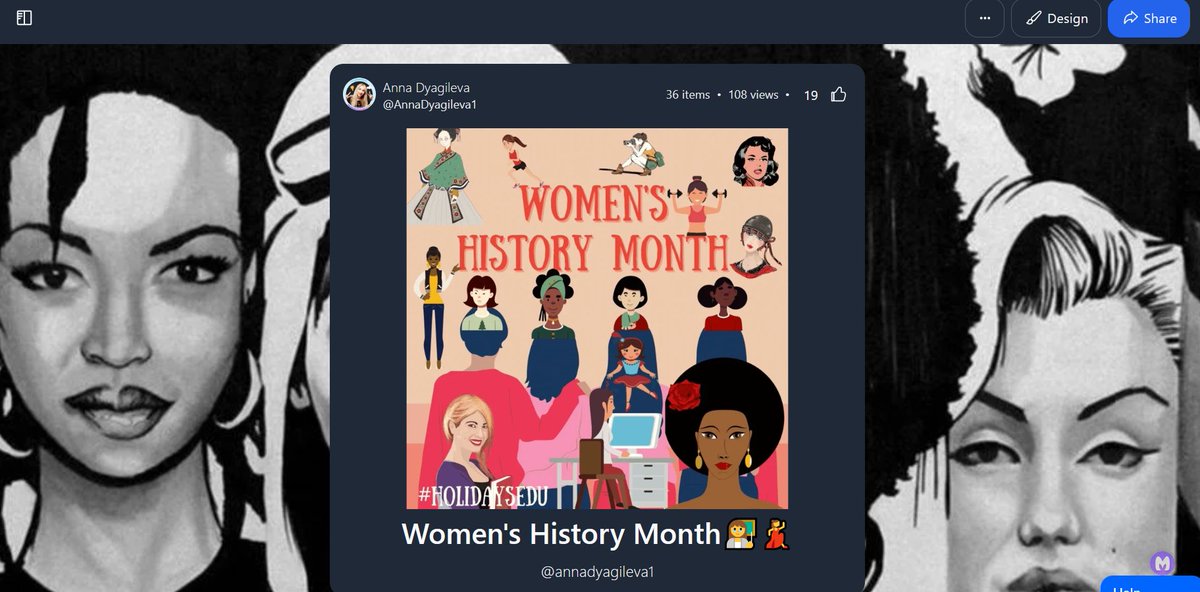 Are you celebrating #WomensHistoryMonth with your students? Here's our fav❤💎@Wakelet resource collection that is made for and with students: wakelet.com/wake/MxjDcgiDF… 🔗Hit the link and get some inspiration & ideas on how to celebrate #WHM in your classroom. #wakelet #WHM2024