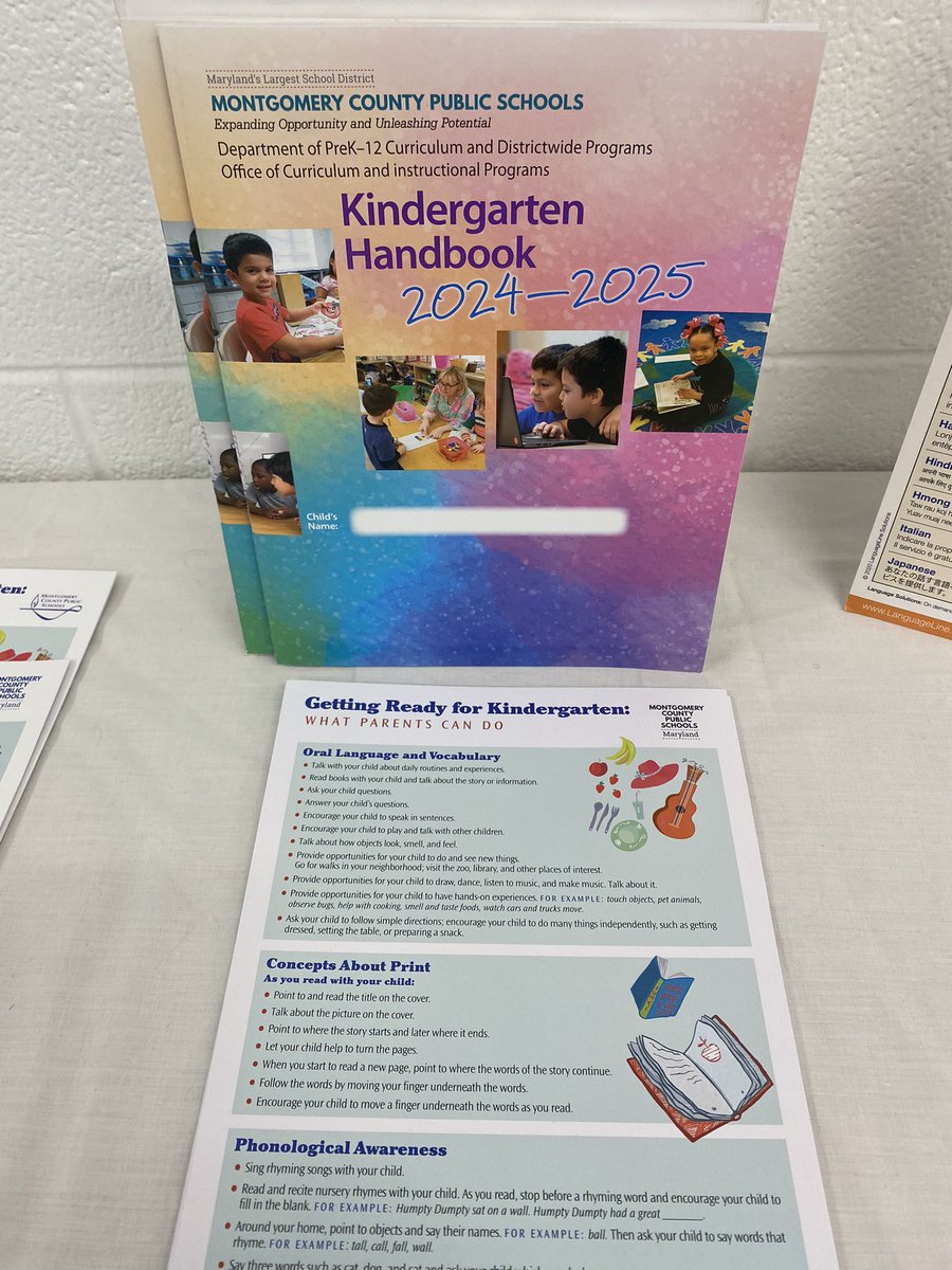 Kindergarten Registration Day is today! We are ready to welcome our new families 💙