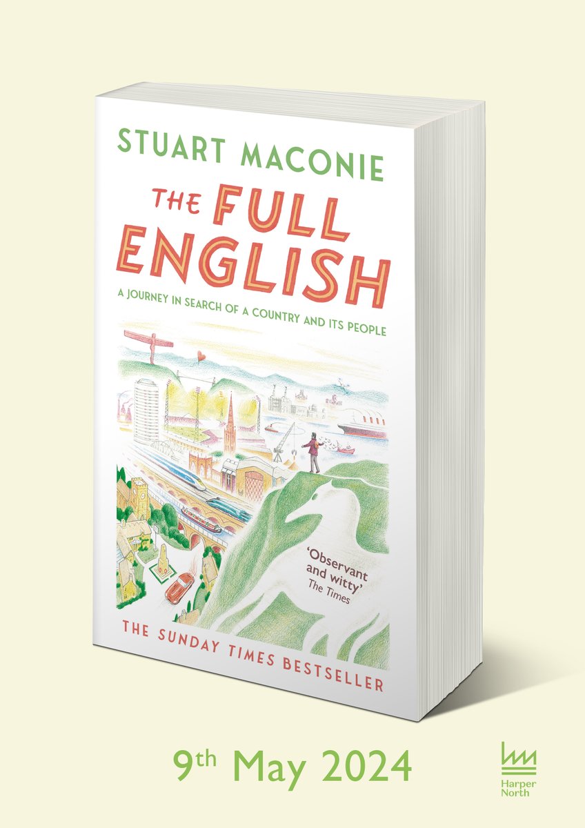 Is it going to be May?.....when a sea change occurs in Britain? Yes it is. My most recent book The Full English is out on the 9th and you can pre-order now