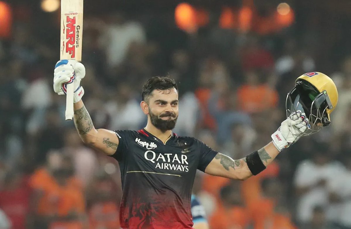 CricCrazyJohns's tweet photo. Virat Kohli said "As everyone knows, I will always be here to be part of the group which wins for the first time, I will try my absolute best for the franchise, it's a dream of mine as well to know how it feels to win the IPL - hopefully this year". [RCB] https://t.co/vfWPXeSbQ7