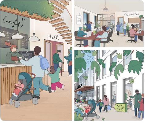 The Hub at Alkerden will be the focal point for social, cultural and community life in #Whitecliffe.   Consultation is now underway.  Find out more at thehubatalkerden.co.uk