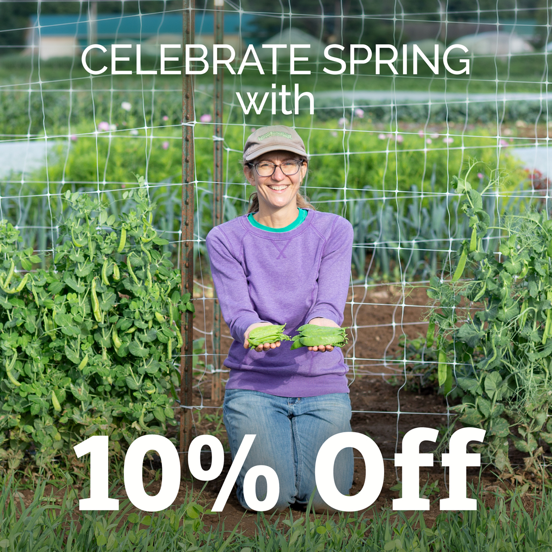 Today is the last day to enjoy 10% off your orders of $50 or more. Through Midnight tonight, use the #discountcode SOW2GROW at check out. ⁠ ⁠Want to save on your Spring seed and potato orders? Browse our selection of #organicseeds today at bit.ly/4abAzmr. 🍉🥔