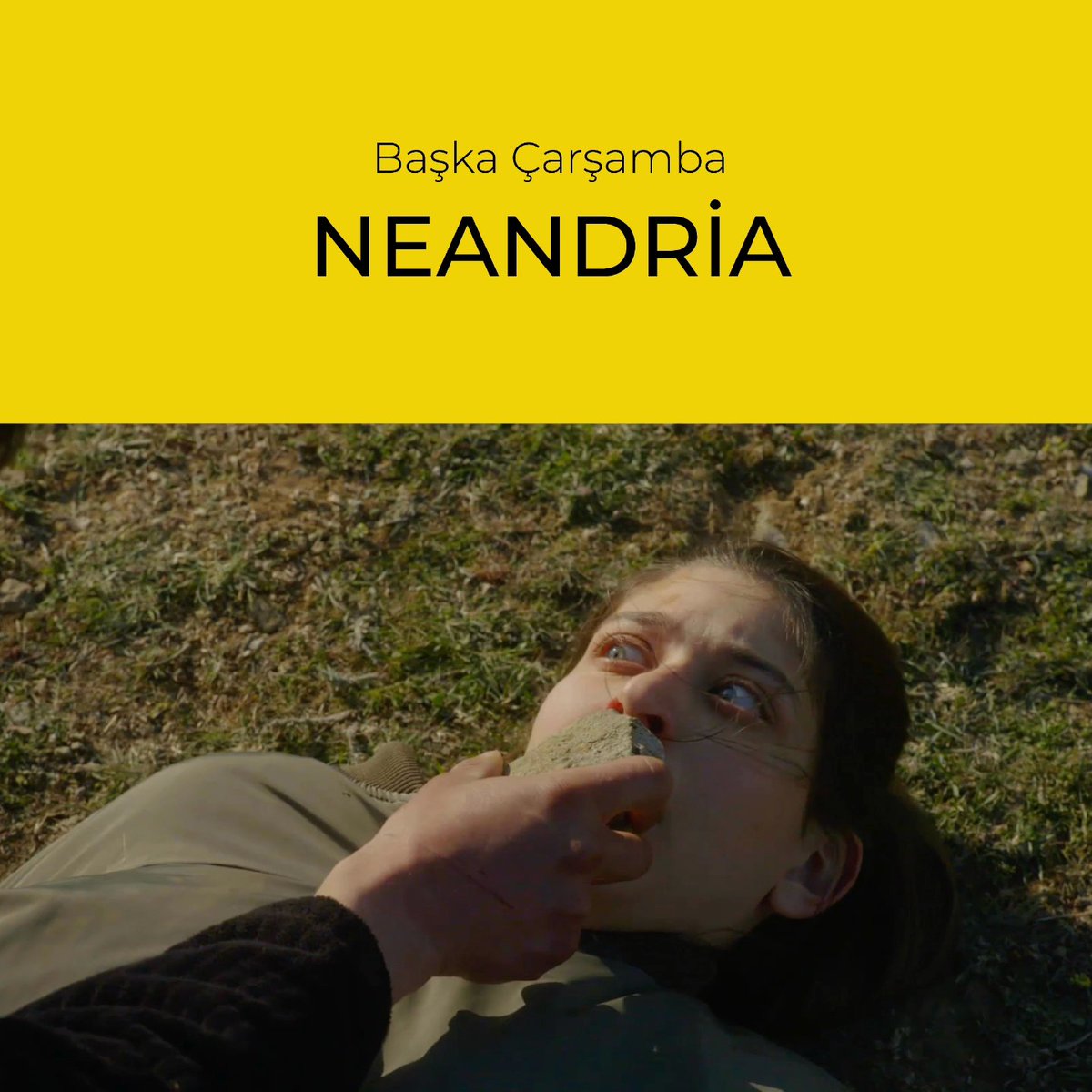 Baska_Sinema's tweet photo. [Adana, Balıkesir, Bursa, Diyarbakır, Düzce, Edirne, Gaziantep, Kocaeli, Muğla, Mersin, Uşak, Sakarya, Sivas] NEANDRİA, 20 Mart #BaşkaÇarşamba'da!

🟡https://t.co/qVGqGoL0Z5 https://t.co/dtrrpIcjZC