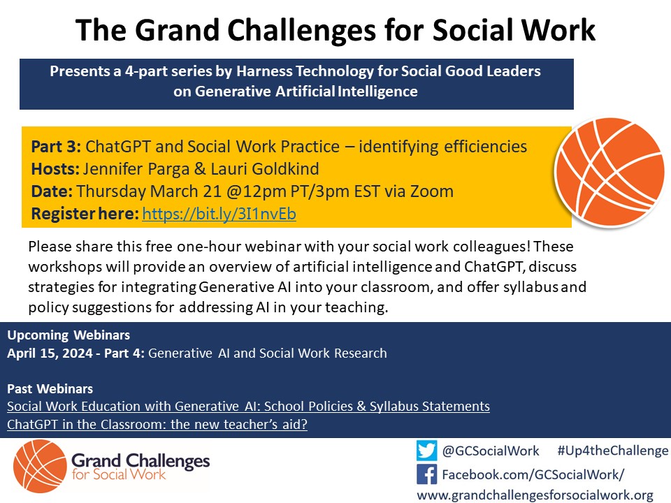 Grand Challenges for Social Work tweet media