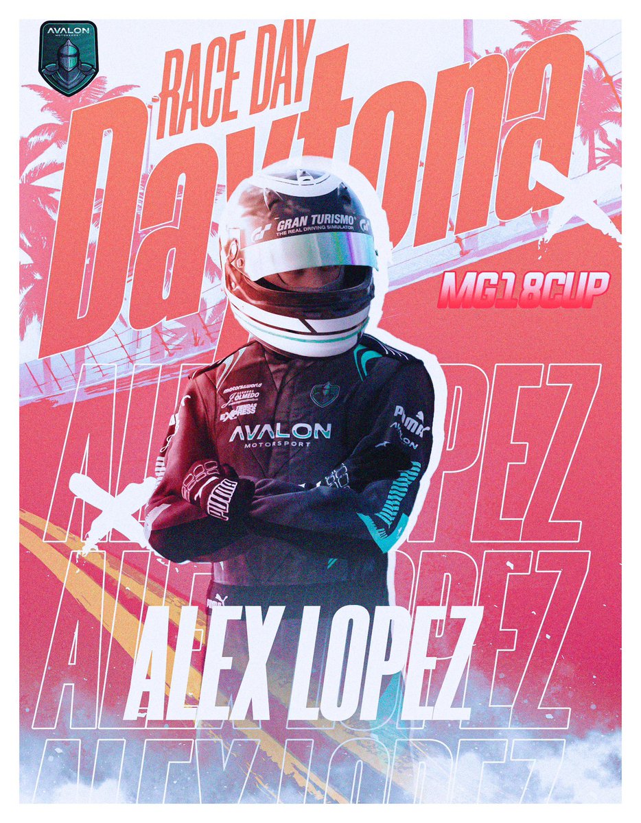 AVALON_MSPORT's tweet photo. 🏁NOCHE DE CARRERAS🏁

Campeonato de @18ManuGonzalez by @Mach25Gaming

Esta noche a fuego , domando el corcel en tierras americanas.🇺🇸

Mucha suerte🤞

🕢 20:30
🏎️@AlexLM02_ 
🎨@AVA_IvanMonky 
📺https://t.co/mEeGszbjAE…
#GranTurismo7 https://t.co/wU6lVzgudp
