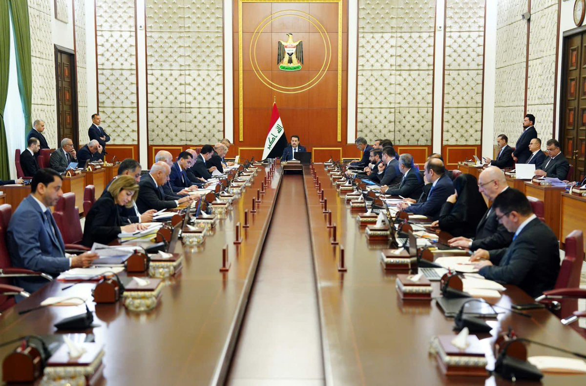 مجلس الوزراء يعقد جلسته الاعتيادية برئاسة رئيس مجلس الوزراء، السيد محمد شياع السوداني.