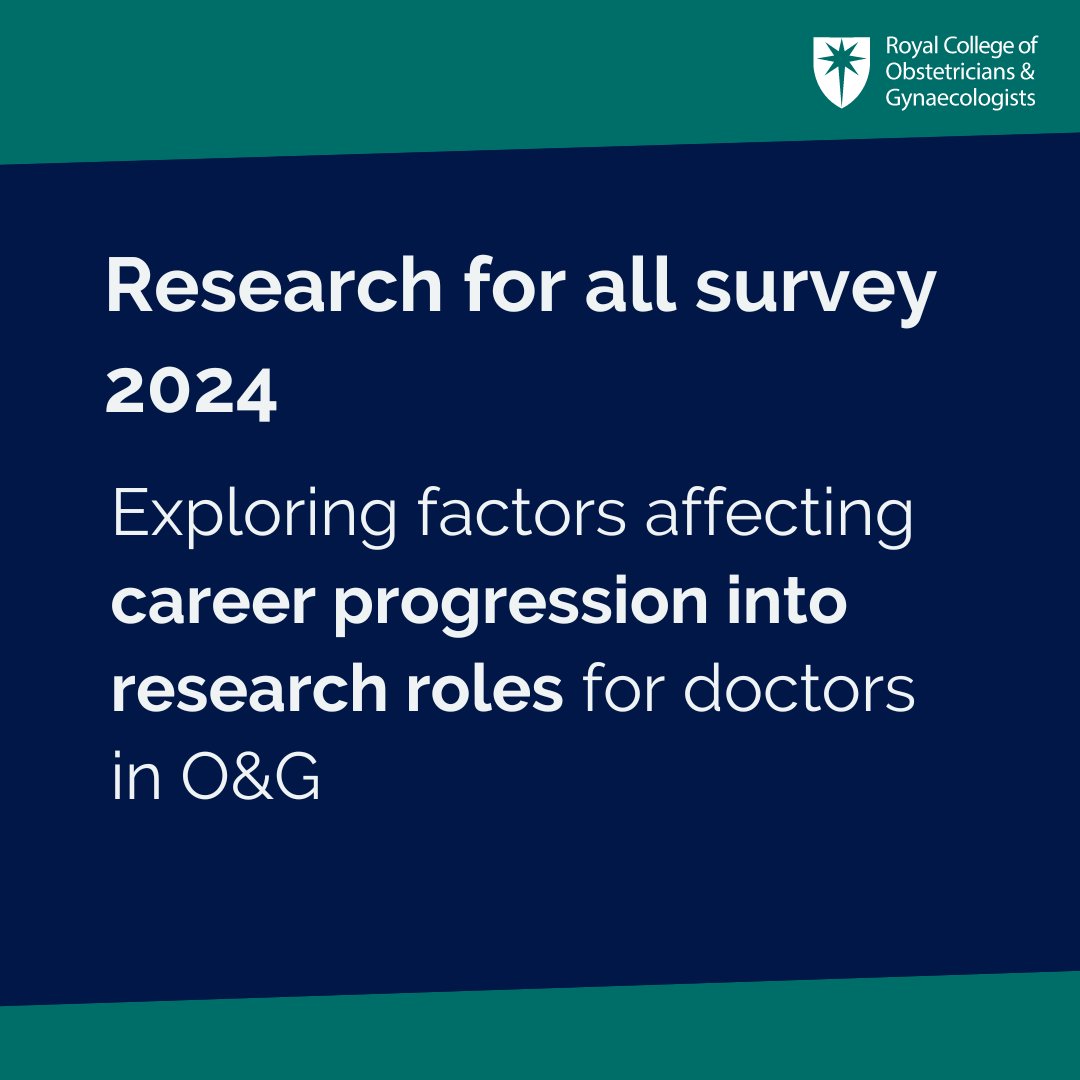 The RCOG is committed to addressing inequalities in research opportunities for O&G doctors. Tell us about your research experience to help shape equal opportunities for all. Have your say now: brnw.ch/21wI0KN
