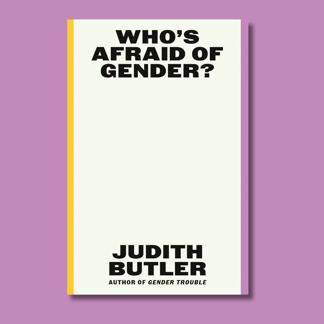 A highly accessible and essential look at how anxiety around gender is fueling reactionary politics worldwide, from legendary thinker Judith Butler. WHO'S AFRAID OF GENDER? is on sale now!