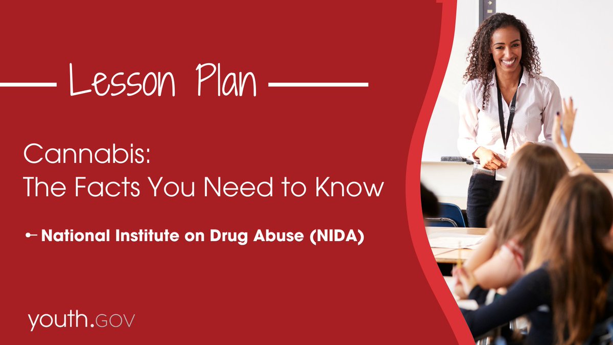 Looking for educational resources to implement during #NDAFW? Check out this lesson plan on cannabis from @NIDAnews @NIAAAnews - 
nida.nih.gov/research-topic…