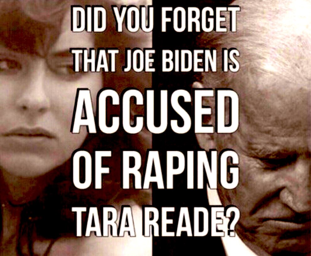 Believe All women. “I have been in Russia now several months safely under political asylum. There is no safe path back to America. I spoke the truth about what Joe Biden did to me when I worked for him. He used his power to go after me and I lost everything” @ReadeAlexandra