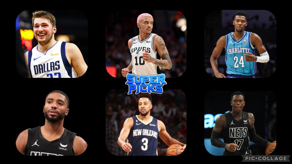 SuperpicksNBA's tweet photo. 🔥🔥🚨🚨NBA SLATE 3/19🚨🚨🔥🔥

Wendell Carter Jr O 10.5 PRA 1H Brandon Miller O 3.5 REB Jalen Suggs O 12.5 PA CJ McCollum O 3.5 REB Dennis Schröder O 7.0 PTS 1H Mikal Bridges U 22.5 PA Luka Doncic O 27.0 PRA 1H Julian Champagnie O 5.5 PTS Jeremy Sochan O 9.5 RA Daniel Gafford O 9.5 PTS Derrick Jones Jr. O 0.5 AST

Write ups on some of these will drop throughout the day! 

IMPORTANT⬇️⬇️⬇️⬇️⬇️⬇️⬇️
DubClub subs got these plays first,

Join the DubClub to get full access to everything! Only $10 a month!

-Get plays up to 12 hours early
-additional exclusive plays
-Exclusive bankroll builder parlays
-Community created plays
-Prop research bot
-Injury alert bot
-Specialists in Esports, NFL, NHL, Soccer, Tennis, and PGA 
-Exclusive plays of the day
-Great community of almost 300 people that is all about winning, empowering and working together to get better every day.

LINK IN REPLIES✅✅✅

IMPORTANT⬆️⬆️⬆️⬆️⬆️⬆️⬆️