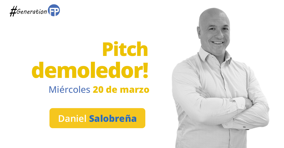 diverxiamlg's tweet photo. ¿Quieres aprender a captar la atención de tu público? 🚀
No te pierdas la próxima sesión de #GenerationFPIV, mañana miércoles 20 de marzo, en @promalaga, con Daniel Salobreña, donde aprenderás a realizar un pitch demoledor.
#GenerationFP #MetodologiasActivas https://t.co/3cCQ1QTS7r