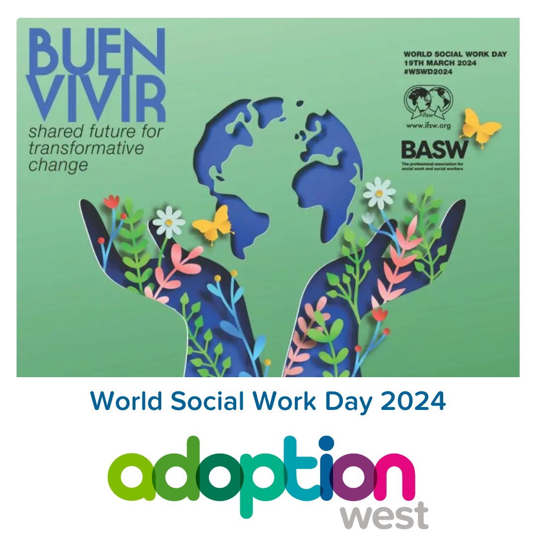 Did you know it is World Social Work Day - Today??
We want to say a huge thank you to all the Social Workers, Support Workers, and Business Support staff working within adoption and beyond. 

 #worldsocialworkday2024

new.basw.co.uk/about-social-w…
