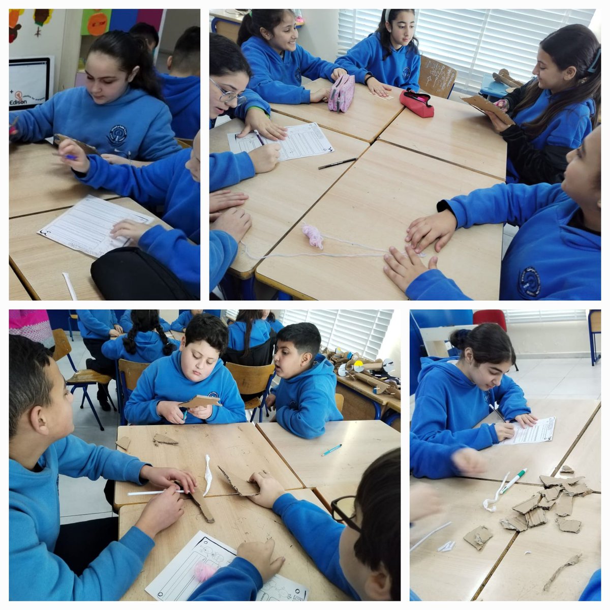 Assistive Hands built by our grade 6 students! #engineeringdesign @NElakhdar @MakAishaSchool