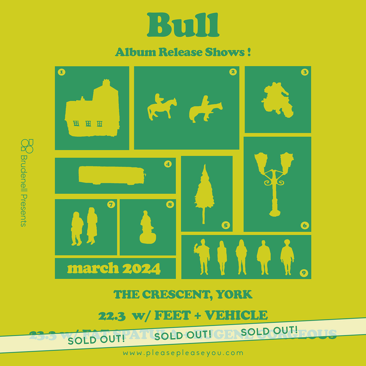 An awesome York happening this weekend with two nights of @BullTheBand celebrating their new album release! Fri: w/ @feetband & Vehicle Sat: w/ @FatSpatulaBand & @EugeneGorgeous Still tickets left for Fri >> thecrescentyork.com/events/bull-al… Thanks to @PleasePleaseYou & @BrudPresents !