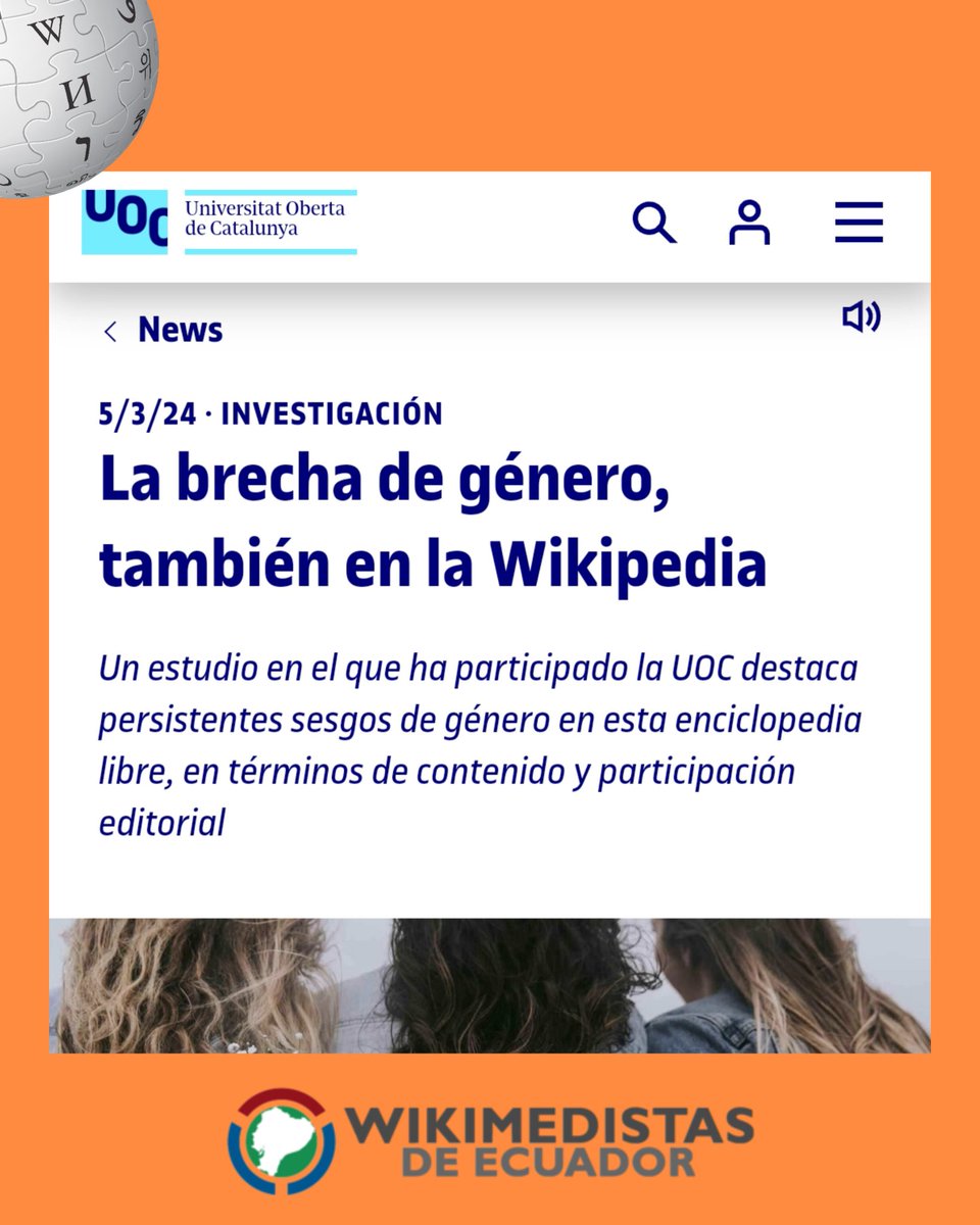 La prof. Núria Ferran, manifiesta  "#Wikipedia es una institución regida por cuestiones de poder. Quienes puedan dominar su sistema tecnocrático de representación emergen como intermediarios. Y aquellos que no, permanecen excluidos."
Será verdad?
n9.cl/lec78