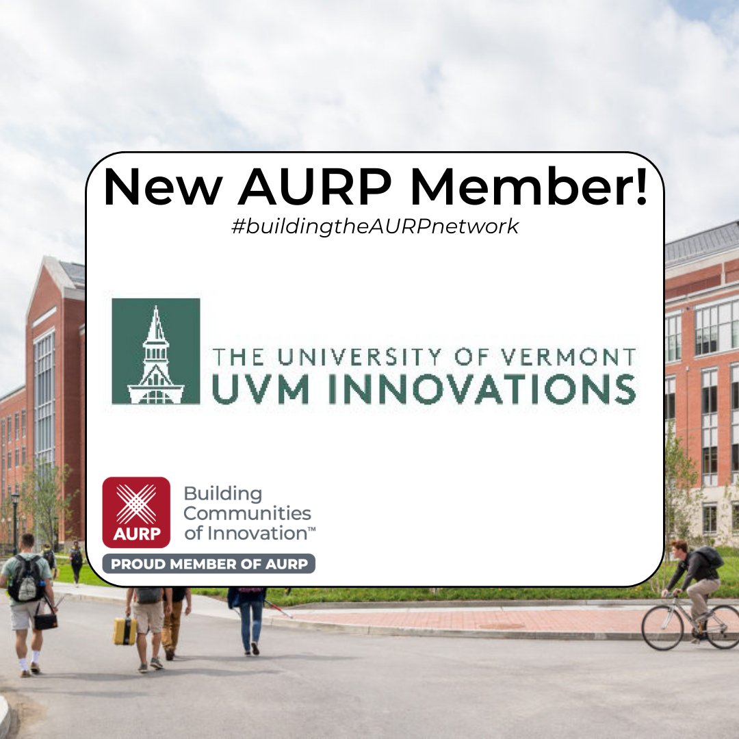 #AURPinAction: We're excited to welcome @uvmotc as our new AURP Member! #buildingtheAURPnetwork