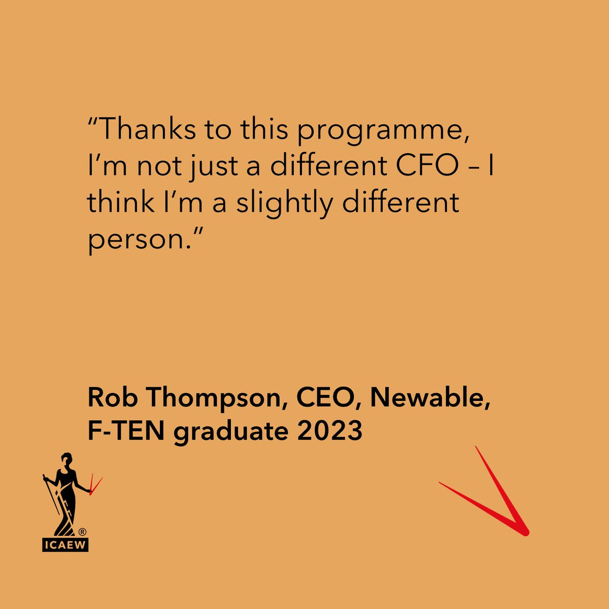 Read Rob Thompson’s, CFO for Newable account on how ICAEW's Fincial Talent Executive Netowrk F-TEN programme helped him prepare for his next exciting career move: ow.ly/xJQ750QJnL5

#icaewAcademy #leadership