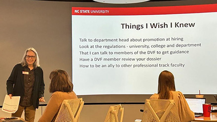 NC State Provost (@ncstateprovost) on Twitter photo Faculty, postdocs and professional staff from NC State and area colleges and universities got a first-hand look at Think and Do in action at the second annual Conference on Faculty Excellence. Learn more: go.ncsu.edu/zfx7rdg. Faculty, postdocs and professional staff from NC State and area colleges and universities got a first-hand look at Think and Do in action at the second annual Conference on Faculty Excellence. Learn more: go.ncsu.edu/zfx7rdg.