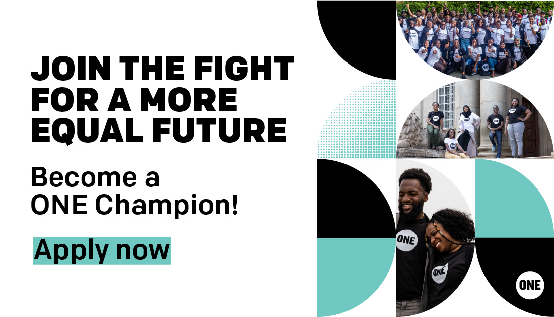 Are you ready to begin your advocacy journey? Let us help you get started! Our 2024 champions programme in Africa is now open and we’re looking for passionate activists to join us today. Click the link to apply now! 👉 go.one.org/3PsWBZY PS: Applications are due 24 March!