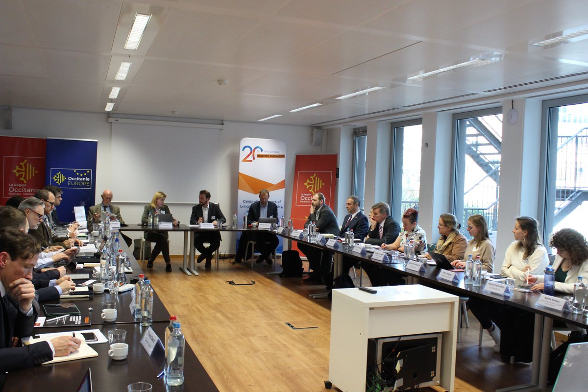 The 'Industrial Biotech: Is Europe Ready to Harness Its Potential?' roundtable partnered with @EuropaBio and supported by @Occitanie has started. Today, we're diving into crucial discussions on leveraging industrial #biotech for green industrial prospects and EU policy goals.