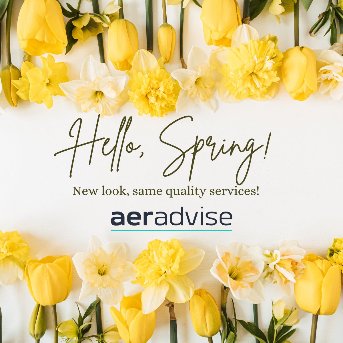 aeradvise's tweet photo. Welcoming Spring with a Fresh Look! 

As we embrace the vibrant colours and renewed energy of the season, we're thrilled to unveil our new branding at AerAdvise.

#spring #newbeginnings #aviation #aeradvise #freshlook https://t.co/GiCOruAbTv