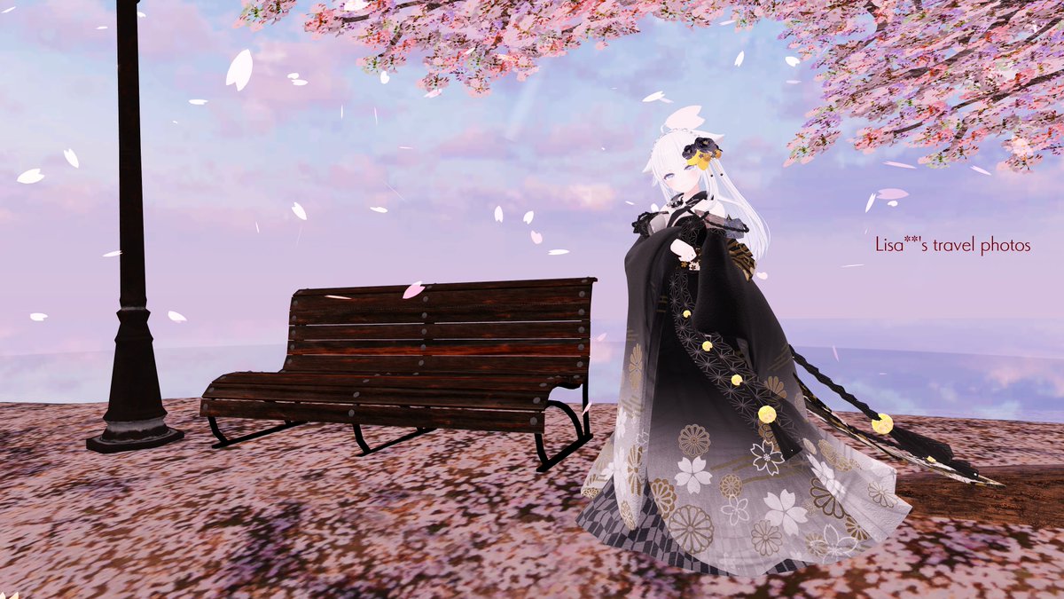 「桜花川 （Oukasen）」 By R3C0D3R #VRChat #VRChatワールド紹介 #Lisa_travelphotos