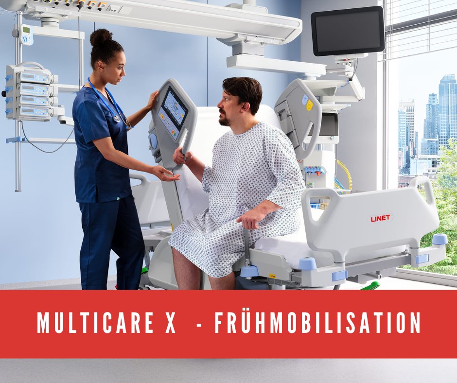 Unser Frühmobilisationsprogramm, das den Mobi-Lift-Griff oder die laterale Schwenkung unseres Intensivbettes MulticareX nutzt, kann dazu beitragen, dass Patienten sich schneller erholen. 💪💨
Mehr: bit.ly/3QruslF
#Frühmobilisation #MulticareX #Patientengenesung