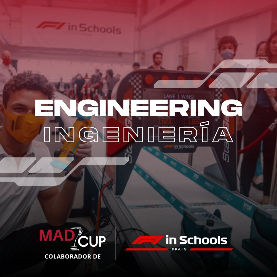 🏁 La ingeniería es el motor que impulsa la competición @f1inschools_es hacia la excelencia. 

💡 Desde el diseño de coches hasta la optimización de pistas, cada detalle es cuidadosamente elaborado.

📲 Conoce más sobre estos procesos de elaboración en madcup.es/f1inschools