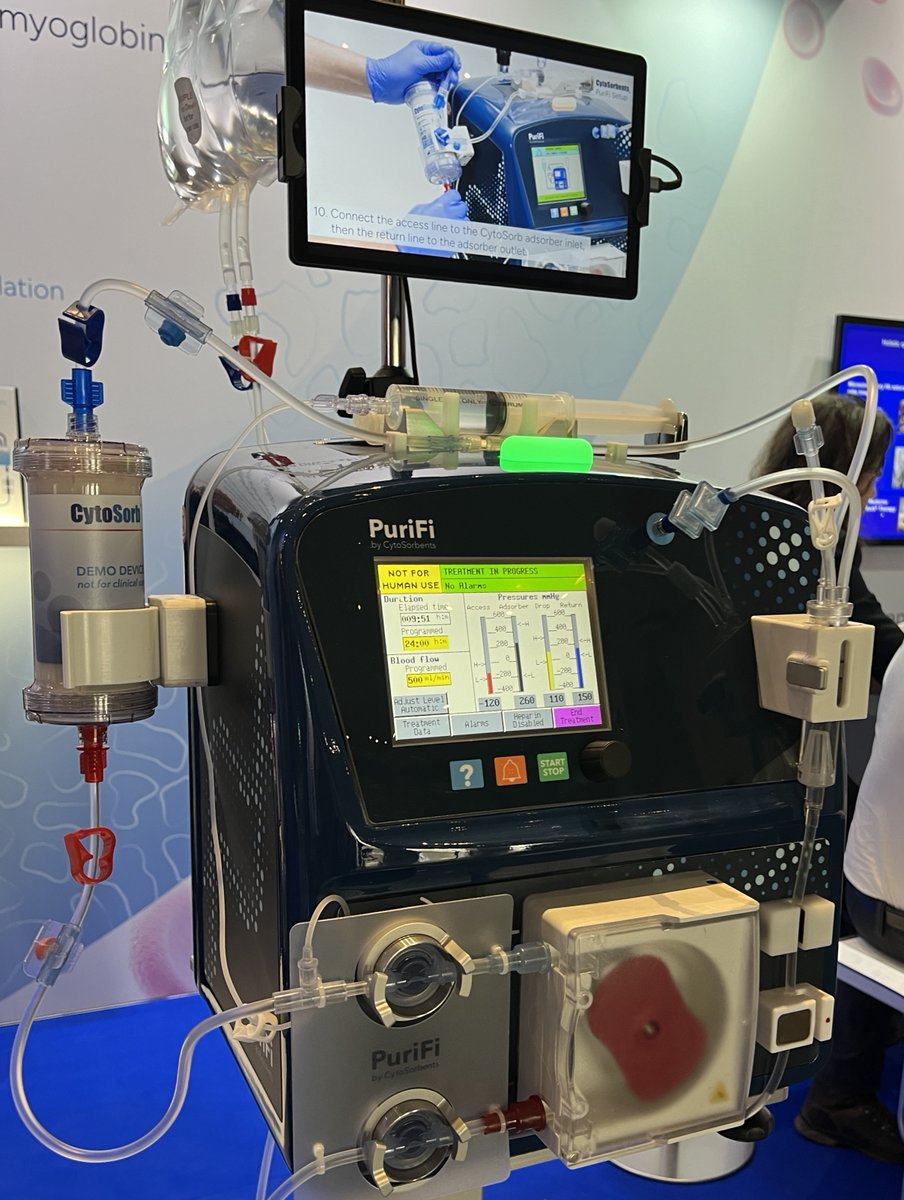 CytoSorbents's tweet photo. Greetings and some impressions live from #ISICEM 2024 - for the first time in our new corporate look &amp; feel!
The highlight of the week will be our symposium. If on site, be there on Thursday, March 21 at 12.30-13.30 CET in Copper Hall.

#ISICEM2024 #CytoSorbents #CytoSorb https://t.co/ov7qRddDhw
