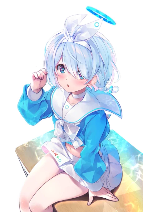 #ブルアカ3周年アート アロナ 